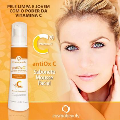 Imagem de Antiox C Sabonete Mousse Vitamina C Cosmobeauty 150ml
