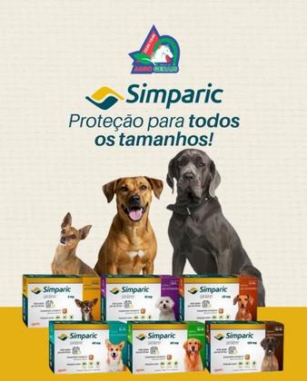 Imagem de Antipulgas, Carrapatos e Sarnas Simparic para Cães de 5,1 a 10 kg  1 Comprimido