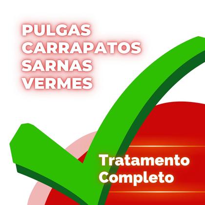 Imagem de Antipulgas, Carrapatos e Sarnas - Tripla Ação contra parasitas - 4 Comprimidos para cães de até 15kg