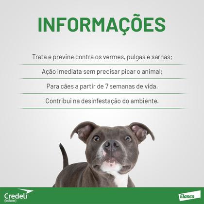 Imagem de Antipulgas e Carrapatos Credeli 900 mg 22 a 45 kg Cães