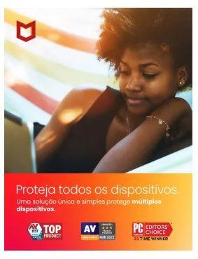 Imagem de Antivírus Mcafee Total Premium Family Dispositivos Ilimitados