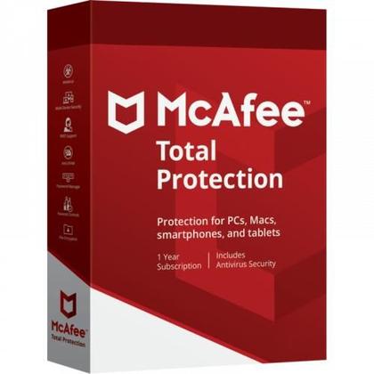 Imagem de Antivírus McAfee Total Protection para 3 dispositivos licença anual