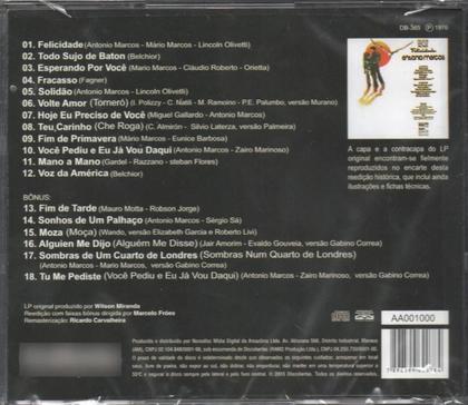 Imagem de Antonio Marcos Cd 1976 Felicidade