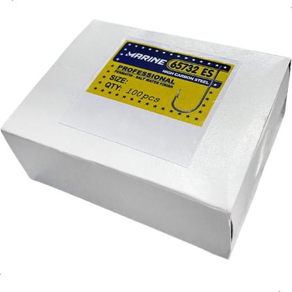 Imagem de Anzol 65732ES Marine Sports N11 Cx100pç Nickel Profissional
