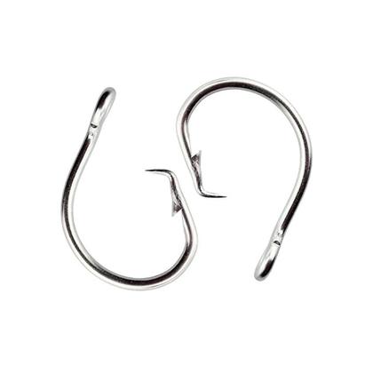 Imagem de Anzol Circular Circle Hook 15/0 Niquelado Caixa 50 Unidades Pesca