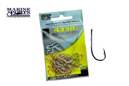 Imagem de Anzol Marine Sports Super Strong 4330 N18 (0,9cm) Mosquitinho c/ Farpas - 50 Peças