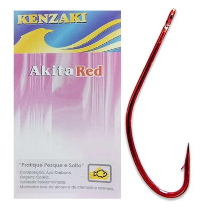 Imagem de Anzol para Pescaria de praia KENZAKI AKITA RED 2,5 C/20