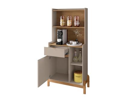 Imagem de Aparador Bancada Sala de Estar Buffet Balcão Jantar Armário Cozinha Cantinho do Café Bari Casa D