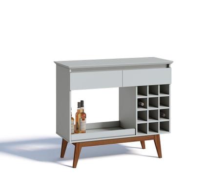 Imagem de Aparador Bar com Adega 12 Nichos 2 Gavetas Classic Retrô