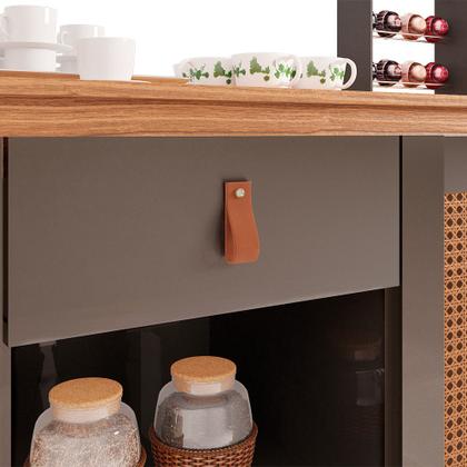 Imagem de Aparador Buffet 2 Portas e 1 Gaveta Zoe - D'Rossi