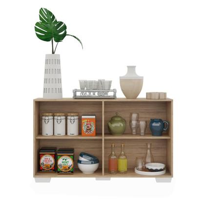 Imagem de Aparador Buffet 4 Portas com Pés Quadrados Viena Multimóveis V3607