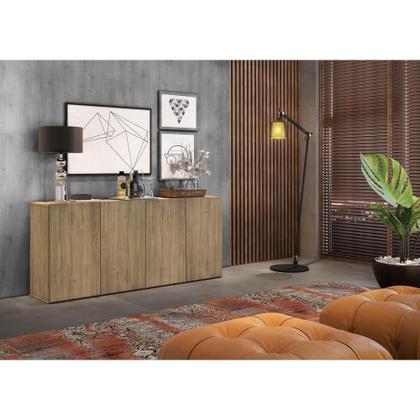 Imagem de Aparador Buffet 4 portas Multimóveis Veneza FG3555 Rustic