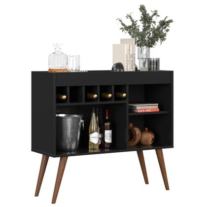 Imagem de Aparador Buffet Adega-Bar New Odin Pés Palito Cantinho Café - Varias Cores