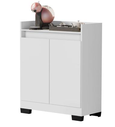 Imagem de Aparador Buffet Balcão Real 2 Portas escritório cozinha sala cantinho do café