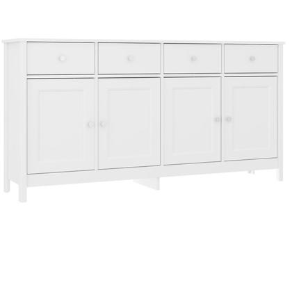 Imagem de Aparador Buffet Bar 4 Portas 4 Gavetas 154cm x 78,8cm Dalila Branco