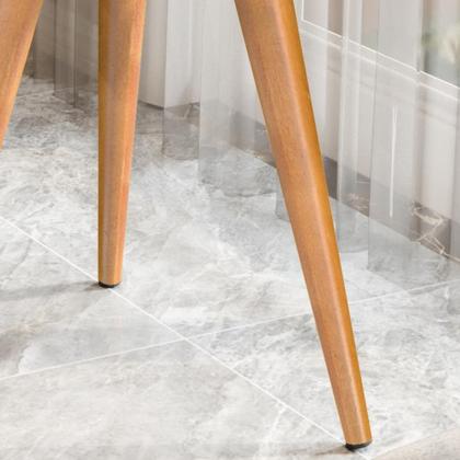 Imagem de Aparador Buffet Bar com Adega Rubi Branco + Conjunto de Mesa Apoio e Lateral Classic Off / Nat