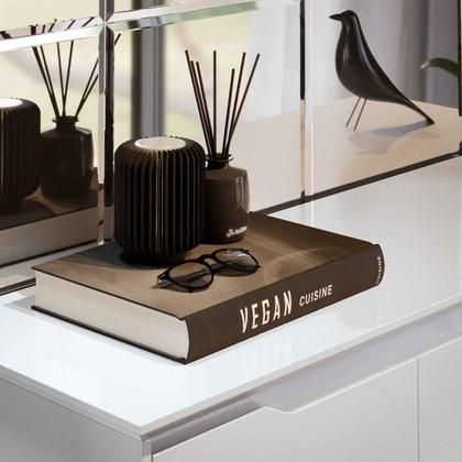 Imagem de Aparador Buffet Sala Flow 3 Portas com Pés de Madeira Branco - Rede Móveis