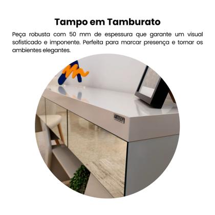 Imagem de Aparador com Espelho e Tamburato Houston
