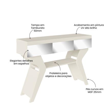 Imagem de Aparador com Espelho e Tamburato Houston