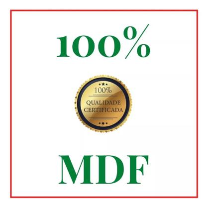 Imagem de Aparador com Gaveta e Nicho Para Quarto Lateral de Cama