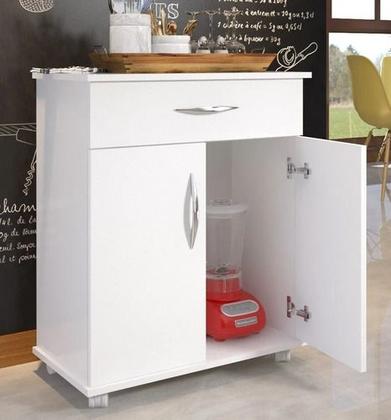 Imagem de Aparador Com Portas E Gaveta  Para guardar toalha de mesa  Para forno eletrico