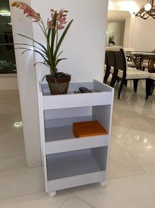 Imagem de Aparador com rodinha  Para Guardar Utensilios de cozinha  Para quarto
