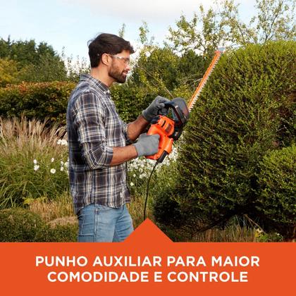 Imagem de Aparador De Cerca Viva 22'' 500w Black+decker Behts401 220v