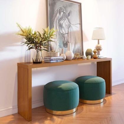 Imagem de Aparador de Madeira Jequitibá Wood 200 EAX Imbuia
