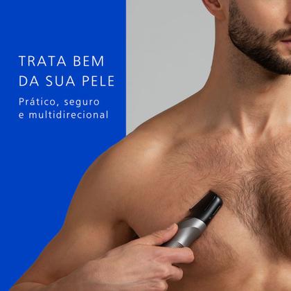 Imagem de Aparador de Pelos Corporal Panasonic V-Razor Ideal para Peles Sensíveis Bivolt - ER-GK80-S572