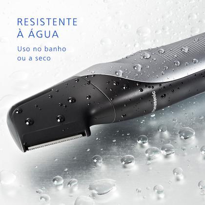 Imagem de Aparador de Pelos Corporal Panasonic V-Razor Ideal para Peles Sensíveis Bivolt - ER-GK80-S572