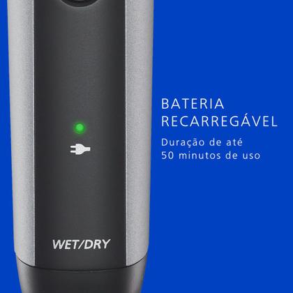 Imagem de Aparador de Pelos Corporal Panasonic V-Razor Ideal para Peles Sensíveis Bivolt - ER-GK80-S572