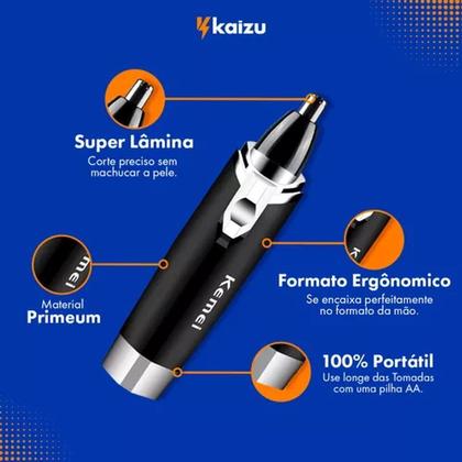 Imagem de Aparador De Pelos Elétrico Profissional Kemei KM-6512
