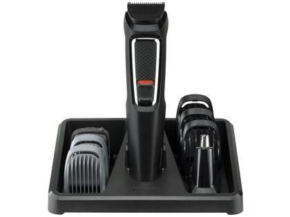 Aparador de Pelos Philips Multigroom 3000 MG3711/15 1 Velocidade com Acessório Imagem de Aparador de Pelos Philips Multigroom 3000 MG3711/15 1 Velocidade com Acessório