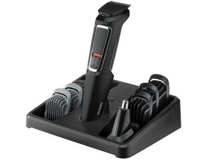 Aparador de Pelos Philips Multigroom 3000 MG3711/15 1 Velocidade com Acessório Imagem de Aparador de Pelos Philips Multigroom 3000 MG3711/15 1 Velocidade com Acessório