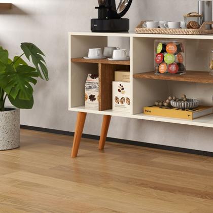 Imagem de Aparador de Sala Cantinho do Café Nichos e Pé Palito