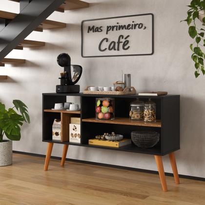 Imagem de Aparador de Sala Cantinho do Café Nichos e Pé Palito