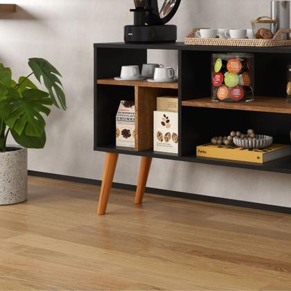 Imagem de Aparador de Sala Cantinho do Café Nichos e Pé Palito