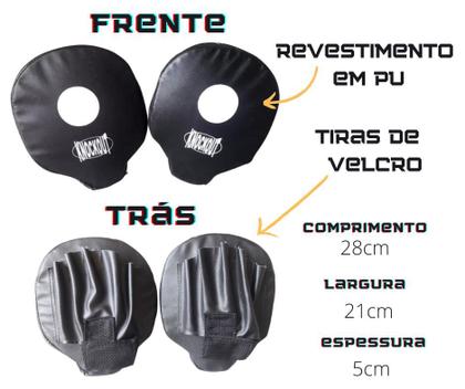 Imagem de Aparador De Soco Par Luta Muay Thai MMA Knockout