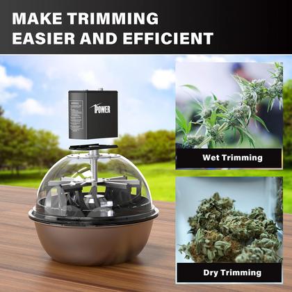 Imagem de Aparador de tigelas iPower Automatic Bud Leaf de 19 polegadas com podador