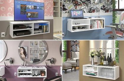 Imagem de Aparador de tv Para Apartamento Organizadora