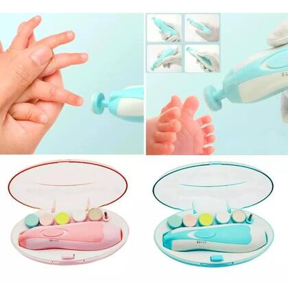Imagem de Aparador De Unhas Cortador Elétrico Para Recém Nascido Bebes