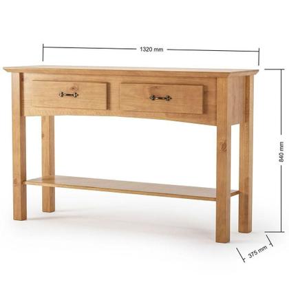 Imagem de Aparador E Mesa De Centro 100% Madeira Bella Carvalho Fosco