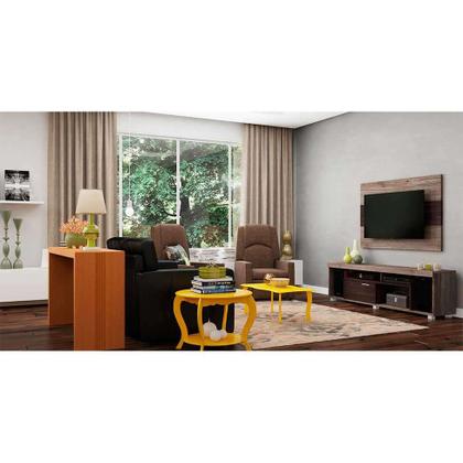 Aparador Gold Imbuia 140 cm - Mobly Imagem de Aparador Gold Imbuia 140 cm