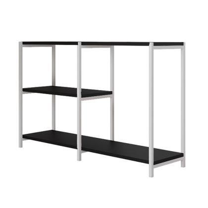Imagem de Aparador Industrial Artesania Branco e Preto 120cm