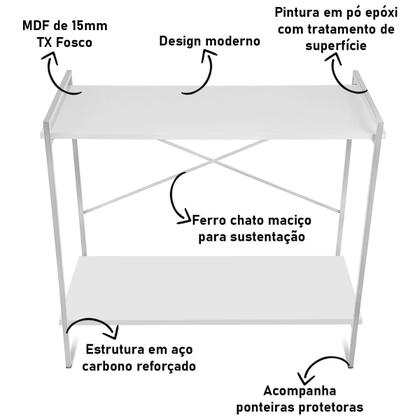 Imagem de Aparador Natal Buffet Decoração Industrial Para Sala Mesa Lateral Cantinho Do Café