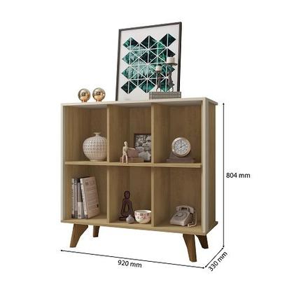 Imagem de Aparador Organizador Panama Cinamomo/Off White - RV Móveis