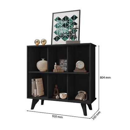 Imagem de Aparador Organizador Panama Preto - RV Móveis