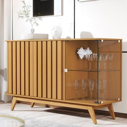 Imagem de Aparador Para Sala Buffet Açai com 3 Portas
