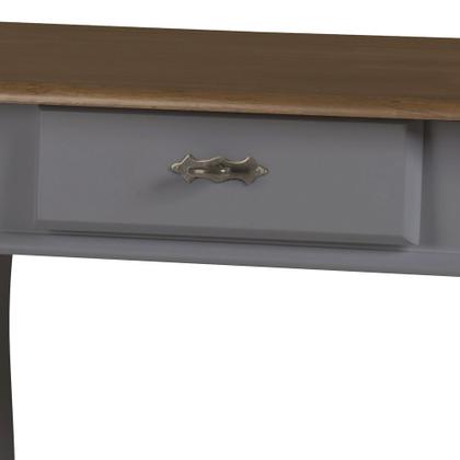 Imagem de Aparador para Sala Pés Luis XV com Gaveta e Prateleira 1010P Linz Móveis - Imbuia Glazer