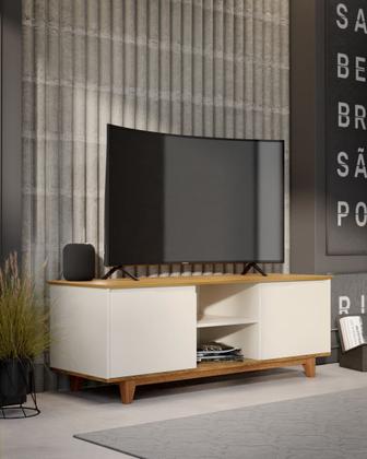 Imagem de Aparador Rack Bancada Flow para TV de até 55" - EJ Móveis